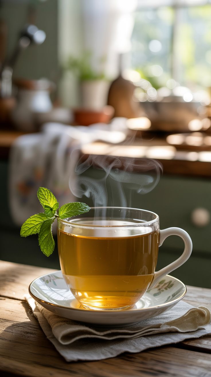 peppermint tea vs capsules