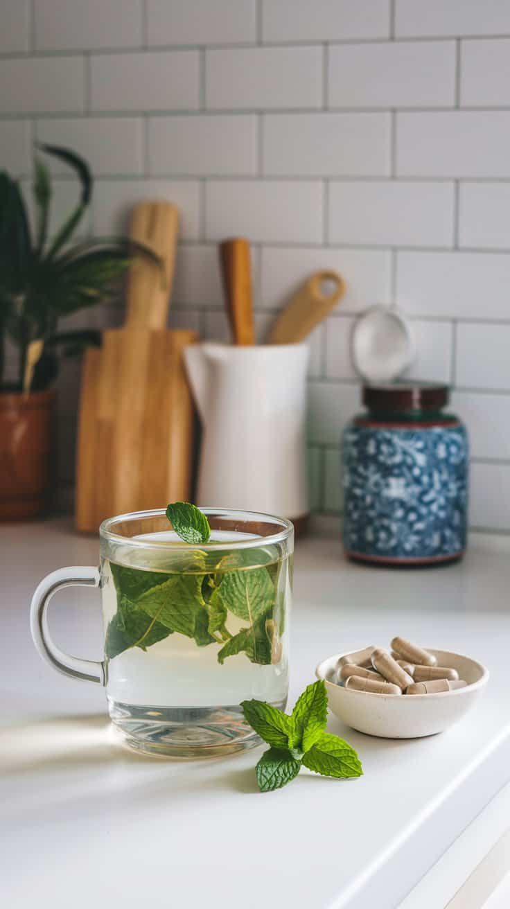 peppermint tea