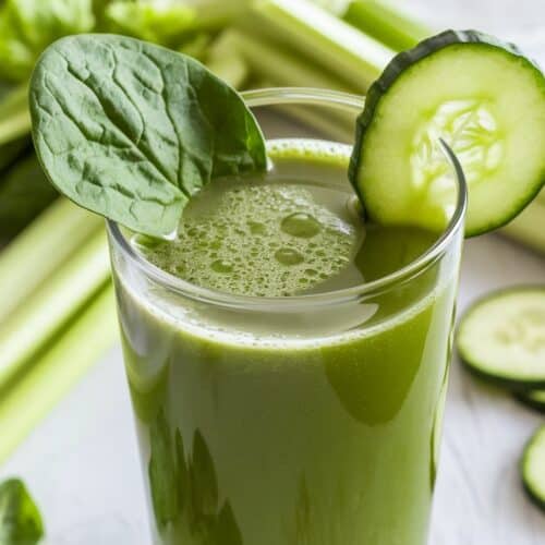 spinach cucumber celery juice