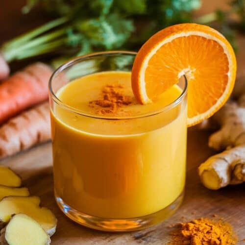 winter gut health juice